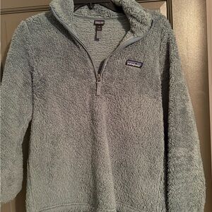 Patagonia Teal Fleece Pullover